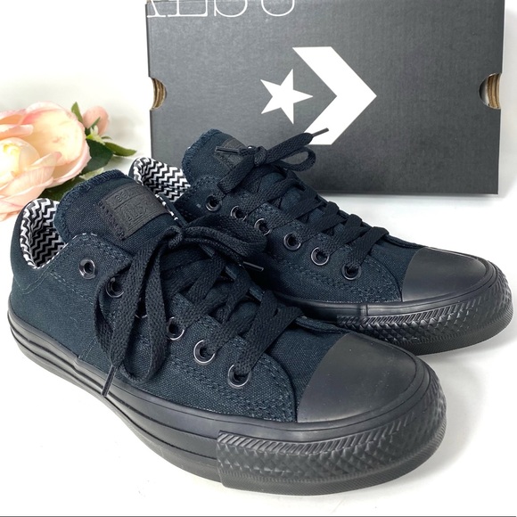 Converse Ctas Madison OX Canvas Black W AUTHENTIC - Picture 8 of 8